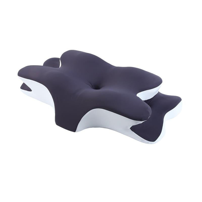 Double-Sided Contoured Neck Pillow – Cooling Memory Foam Pillow for Deep Sleep Comfort