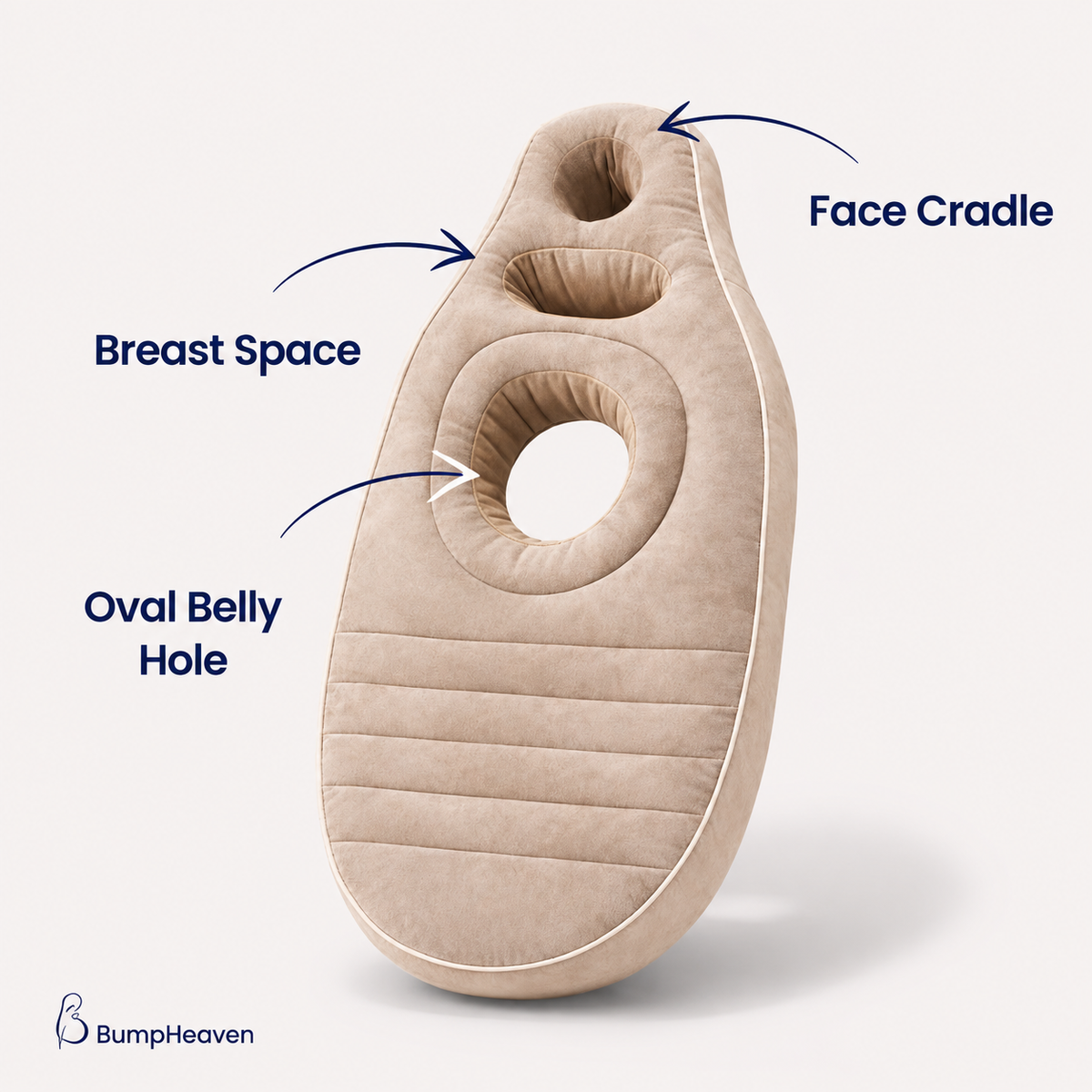 CloudComfort Pregnancy Pillow – Belly & Full-Body Support