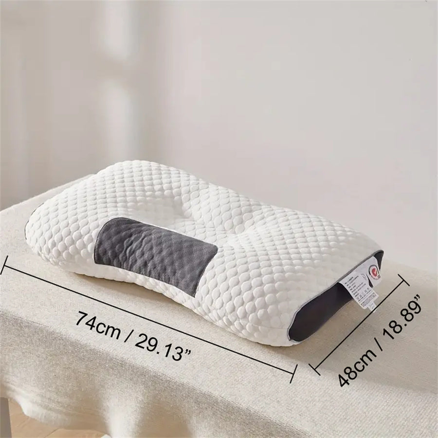 Ergonomic Massage Neck Pillow – Soft & Adjustable Support
