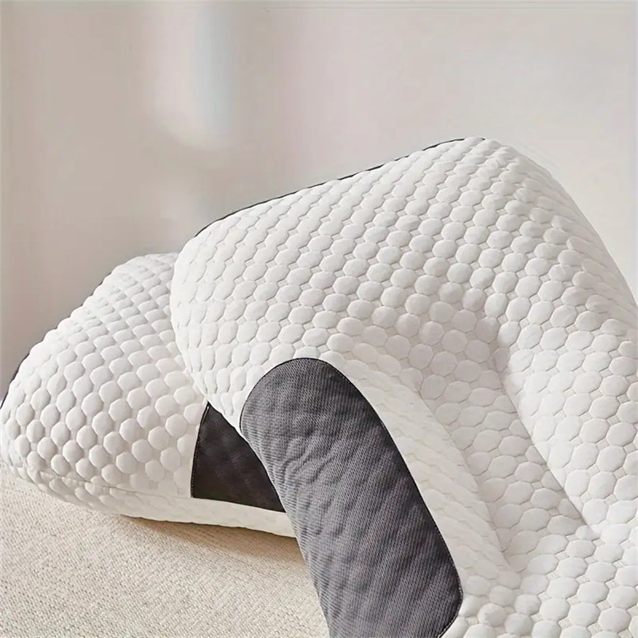 Ergonomic Massage Neck Pillow – Soft & Adjustable Support