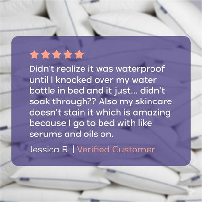 Mellow Sleep Hotel Pillow – Waterproof & Stain-Resistant Cloud-Soft Comfort