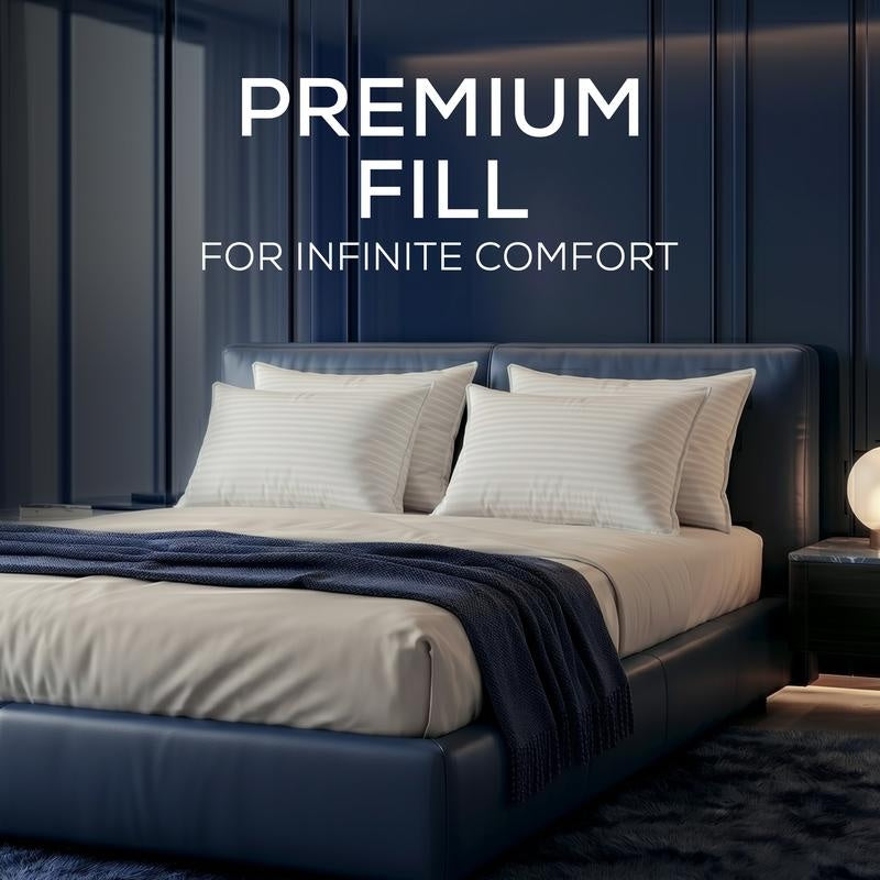 Utopia Bedding Hotel Pillow Set – Premium 4-Pack Soft Sleeping Pillows