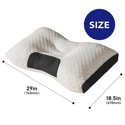 UFIST Cervical Massage Pillow Set – Ergonomic Neck Support Pillow Set (2 Pieces)