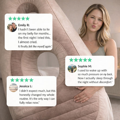 CloudComfort Pregnancy Pillow – Ultimate Belly & Full Body Sleep Support