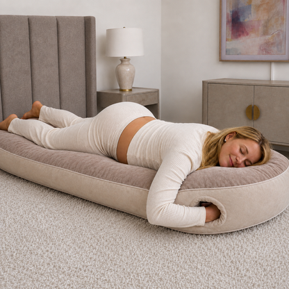 CloudComfort Pregnancy Pillow – Belly & Full-Body Support