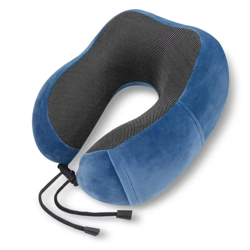 Memory Foam U-Shaped Neck Pillow – Soft Travel Support