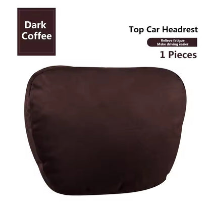 Car Headrest Neck Pillow Set – Soft Travel Support Cushion for Car Seats
