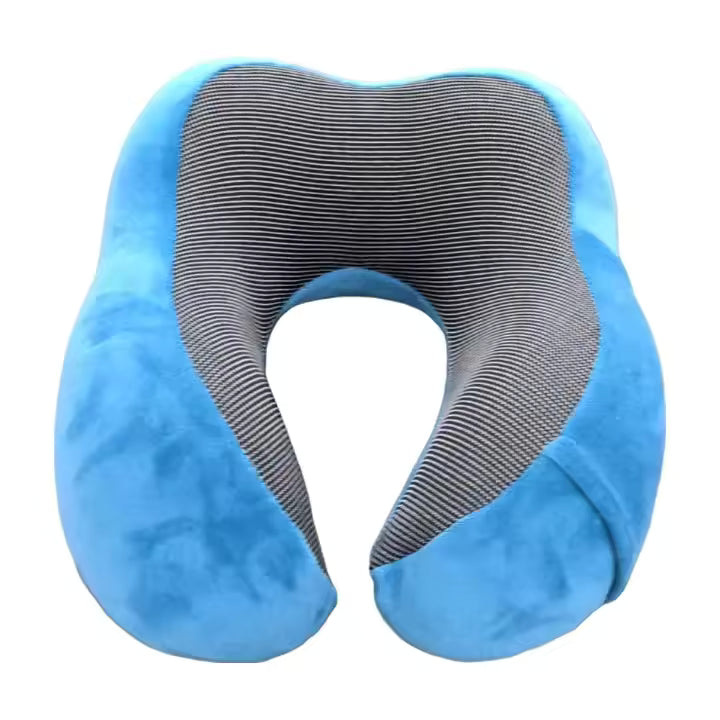 Memory Foam U-Shaped Neck Pillow – Soft Travel Support