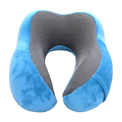 Memory Foam U-Shaped Neck Pillow – Soft Travel Support