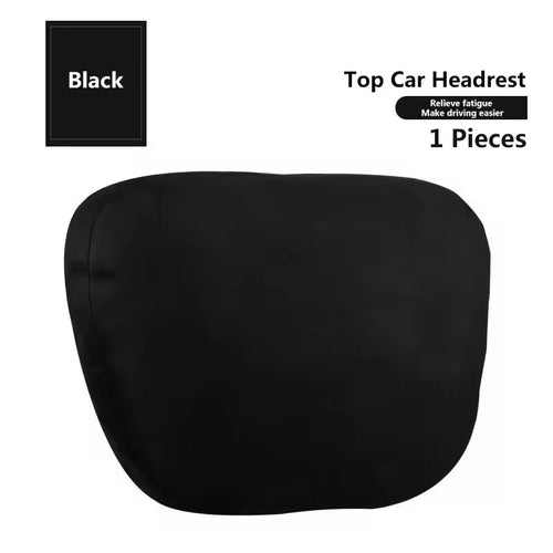 Car Headrest Neck Pillow Set – Soft Travel Support Cushion for Car Seats