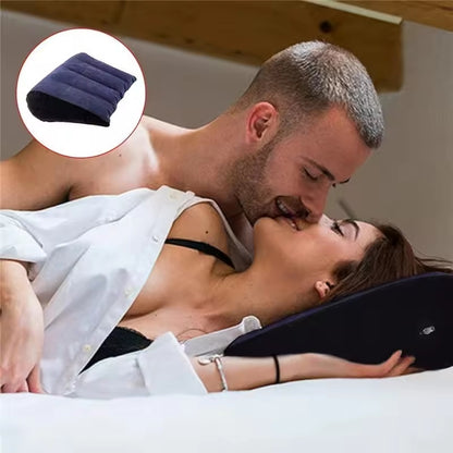 Inflatable Travel Pillow – Multifunctional Body & Lumbar Support Cushion