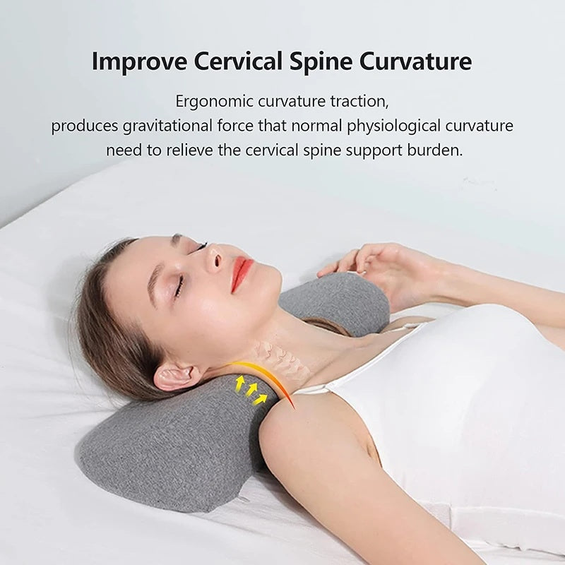 Cervical Memory Foam Contour Pillow – Ergonomic Orthopedic Neck Support