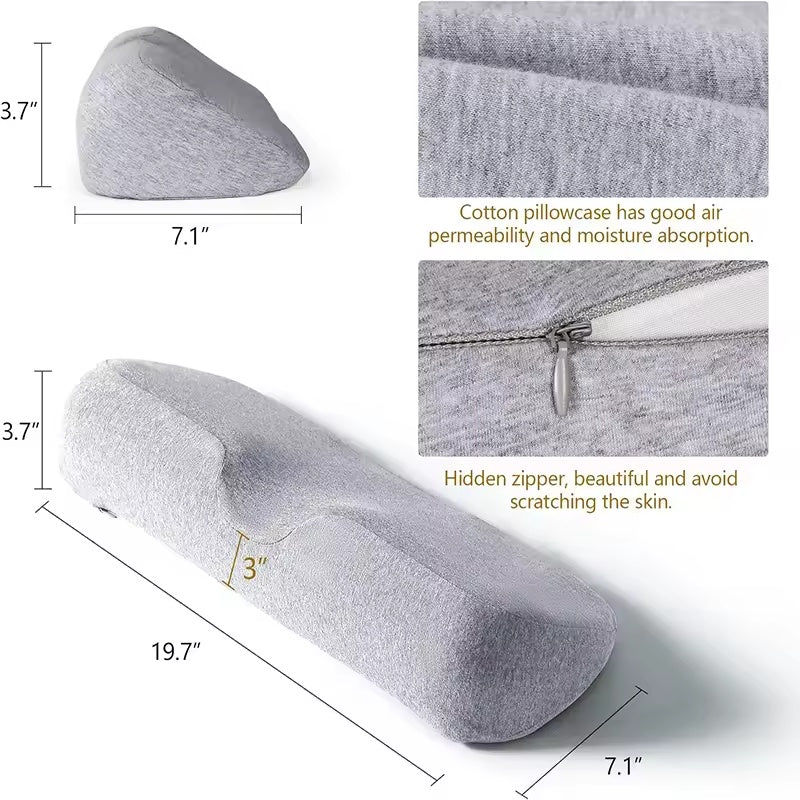 Cervical Memory Foam Contour Pillow – Ergonomic Orthopedic Neck Support