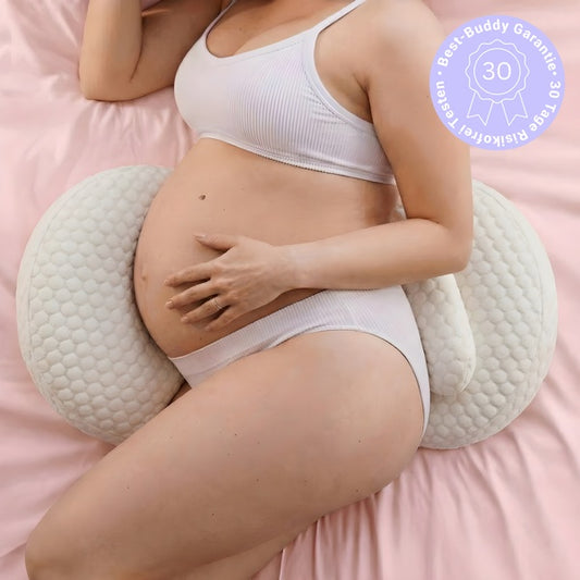 CloudHold Pregnancy Pillow – Adjustable Belly & Back Support