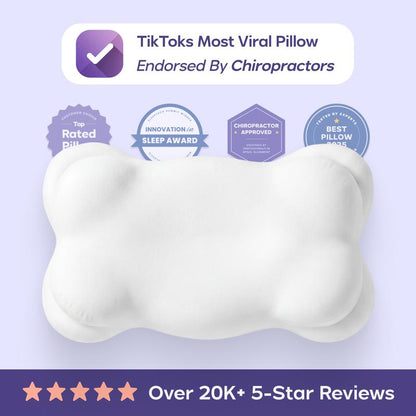 CloudAlign Ergonomic Pillow + FREE Cooling Pillow