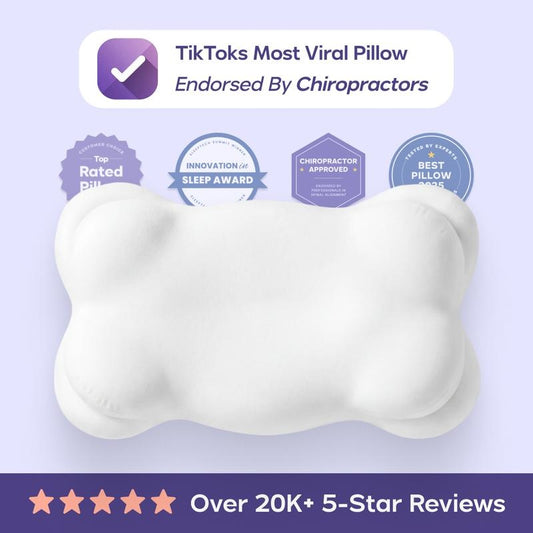 CloudAlign Pillow – Ergonomic Memory Foam Pillow