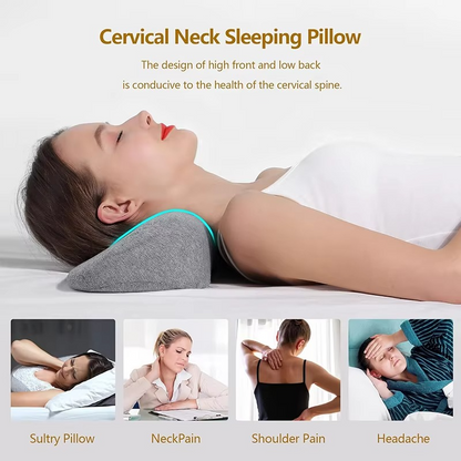Cervical Memory Foam Pillow – Ergonomic Contour Neck Support for Restful Sleep
