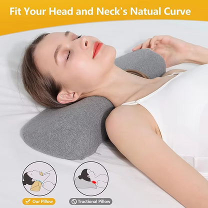 Cervical Memory Foam Pillow – Ergonomic Contour Neck Support for Restful Sleep