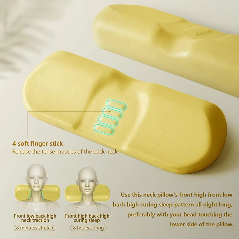 Cervical Memory Foam Pillow – Ergonomic Contour Neck Support for Restful Sleep