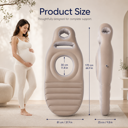 CloudComfort Pregnancy Pillow – Belly & Full-Body Support