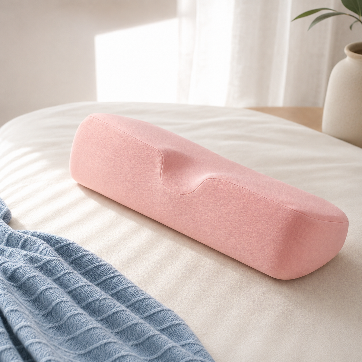 Contour Neck Pillow – Ergonomic Memory Foam Support