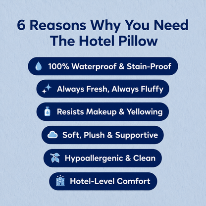 HotelCloud Pillow – Waterproof Cloud-Soft Pillow