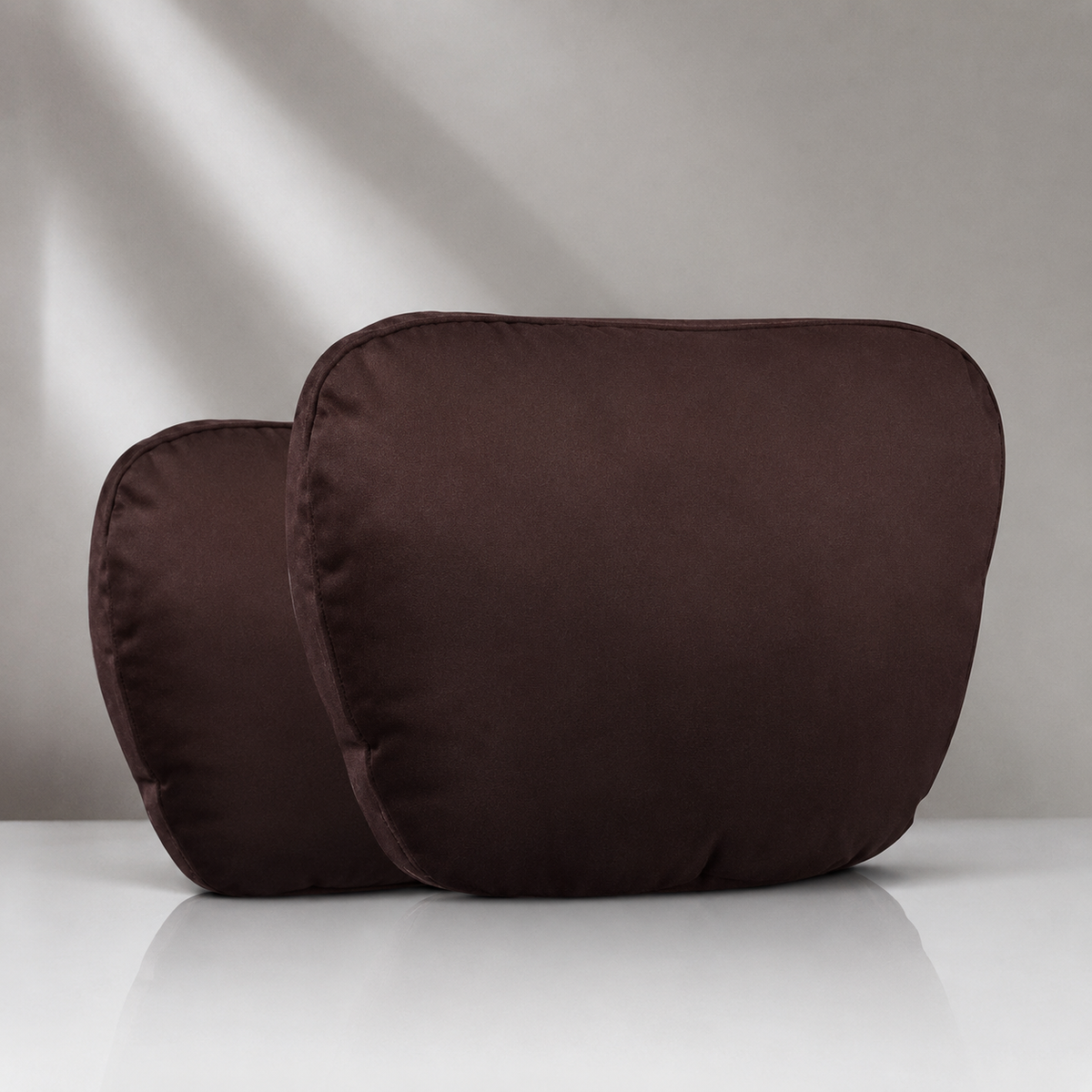 Car Headrest Neck Pillow Set – Soft Travel Support