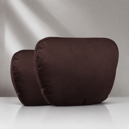 Car Headrest Neck Pillow Set – Soft Travel Support
