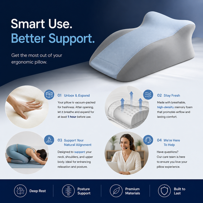 ComfortFlex Pillow – Multi-Purpose Body Support Pillow