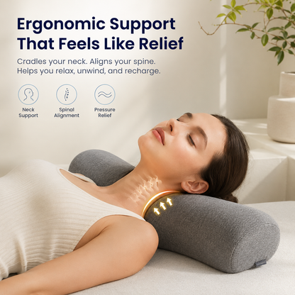 Contour Neck Pillow – Ergonomic Memory Foam Support