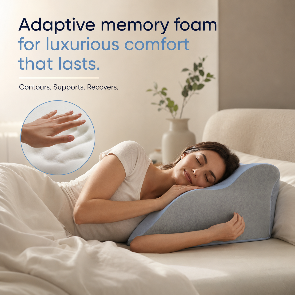 ComfortFlex Pillow – Multi-Purpose Body Support Pillow
