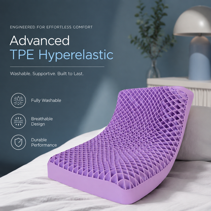 AirContour Neck Pillow – Breathable Zero-Pressure Support