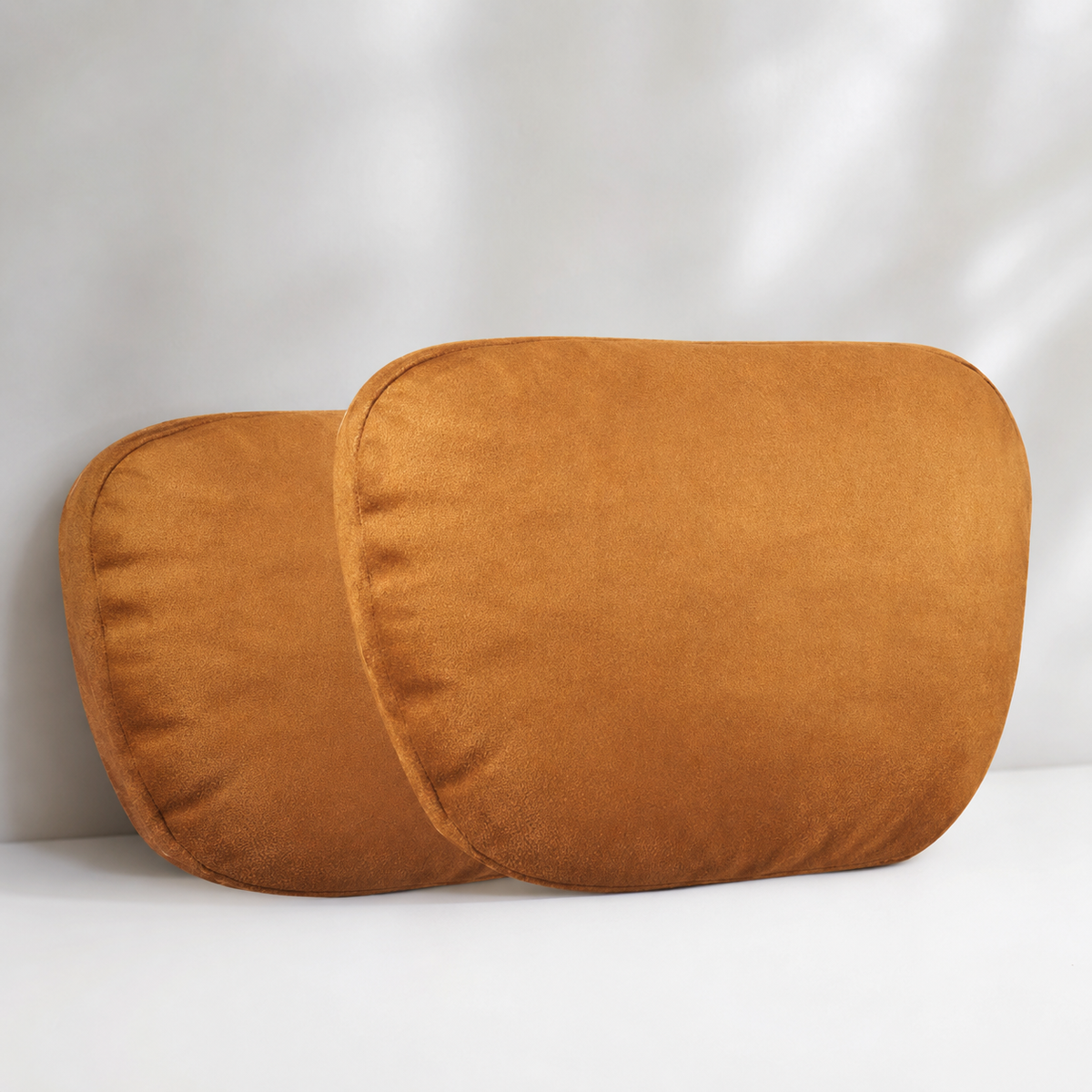 Car Headrest Neck Pillow Set – Soft Travel Support