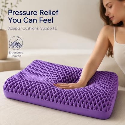 AirContour Neck Pillow – Breathable Zero-Pressure Support