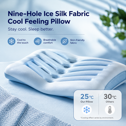 Cooling Neck Pillow – Adjustable Ergonomic Support