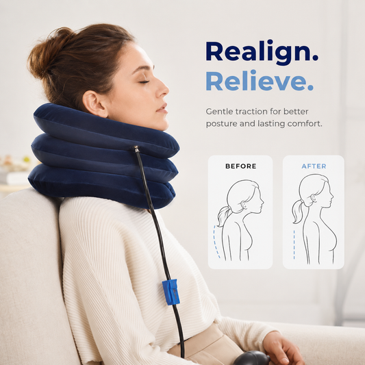 Inflatable Neck Collar Pillow – Travel & Relaxation Comfort