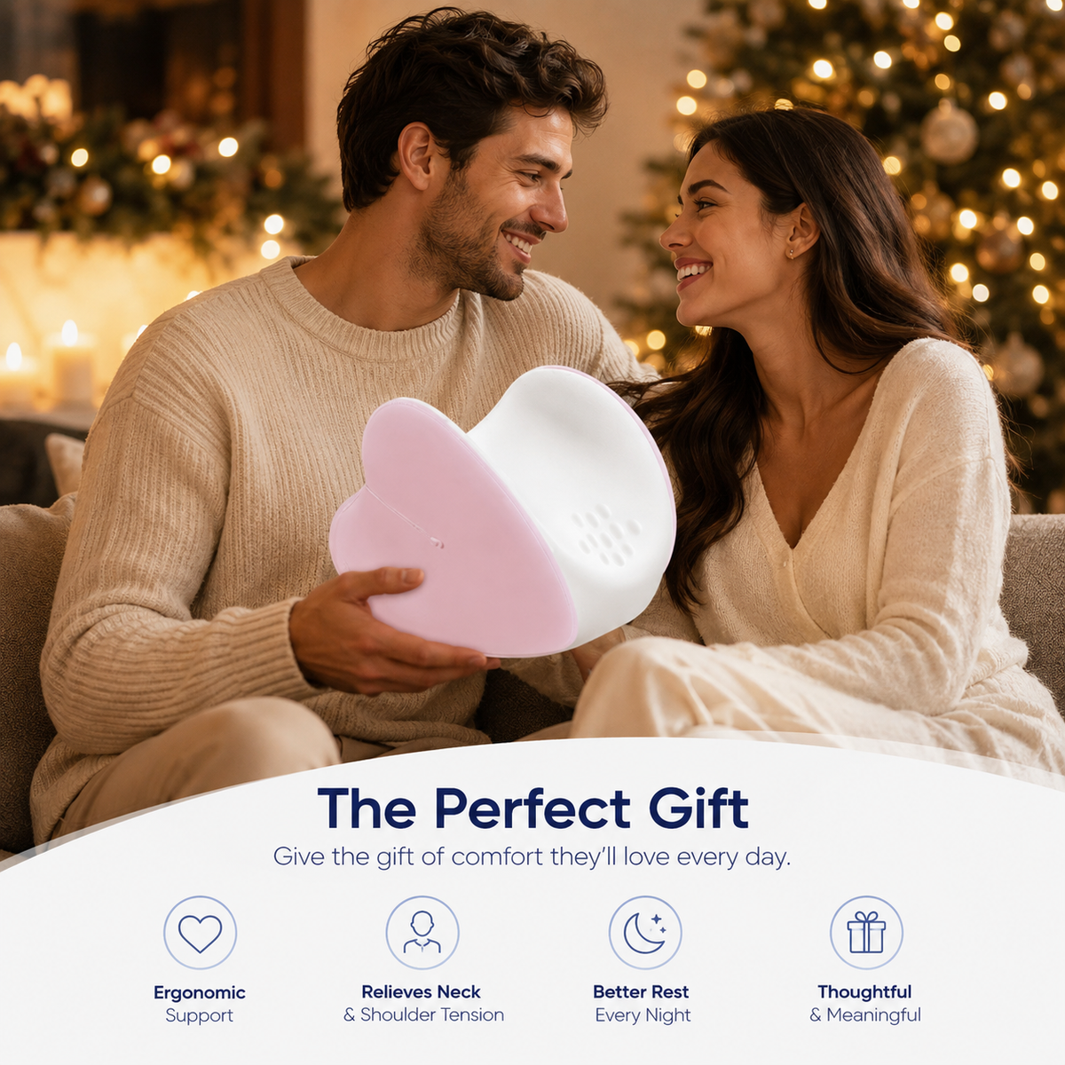 KneeCloud Pillow – Cooling Leg Support Pillow