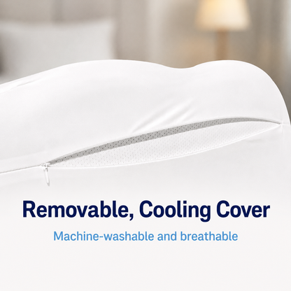 CloudAlign Pillow – Ergonomic Memory Foam Pillow