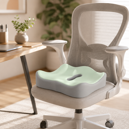 OfficeCloud Seat Cushion – 3-Zone Posture Support
